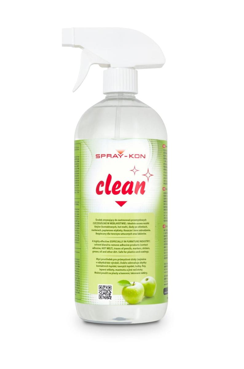 Clean Spray-Kon - Skutecznie zmywa kleje i odtłuszcza