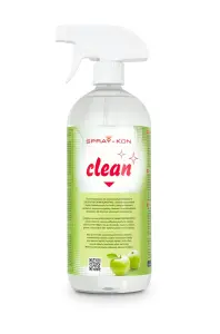 CLEAN SPRAY-KON ZMYWA kleje etykiety ODTŁUSZCZA 1l z atomizerem