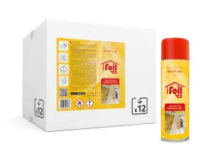 Klej FOIL do folii paroizolacyjnej, membran w SPRAY 500ml (12szt)
